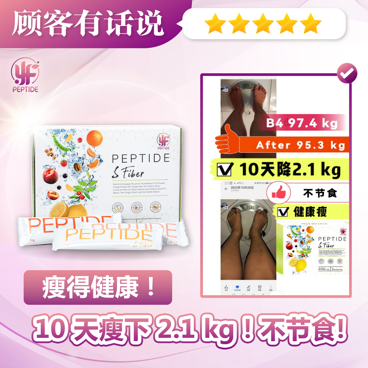 Peptide S Fiber