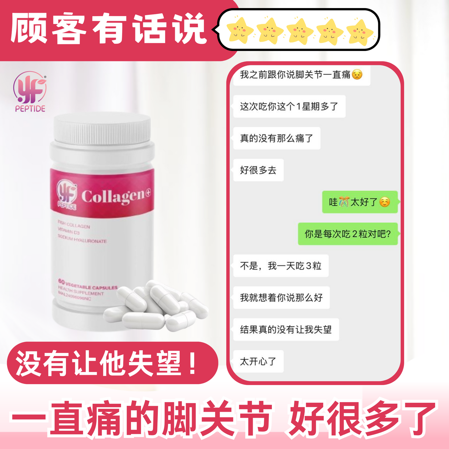 YF Peptide Collagen+ Capsule