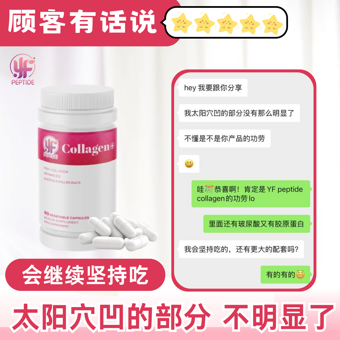 YF Peptide Collagen+ Capsule