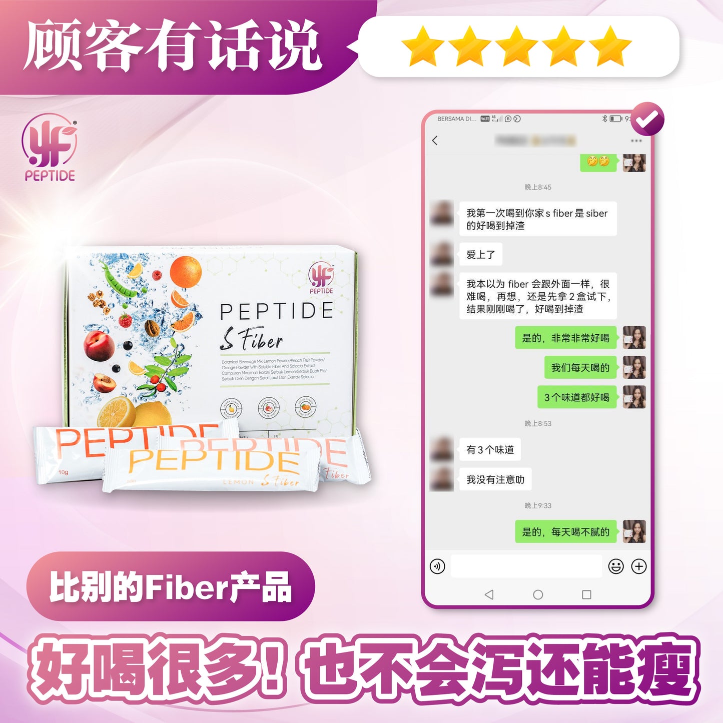 Peptide S Fiber