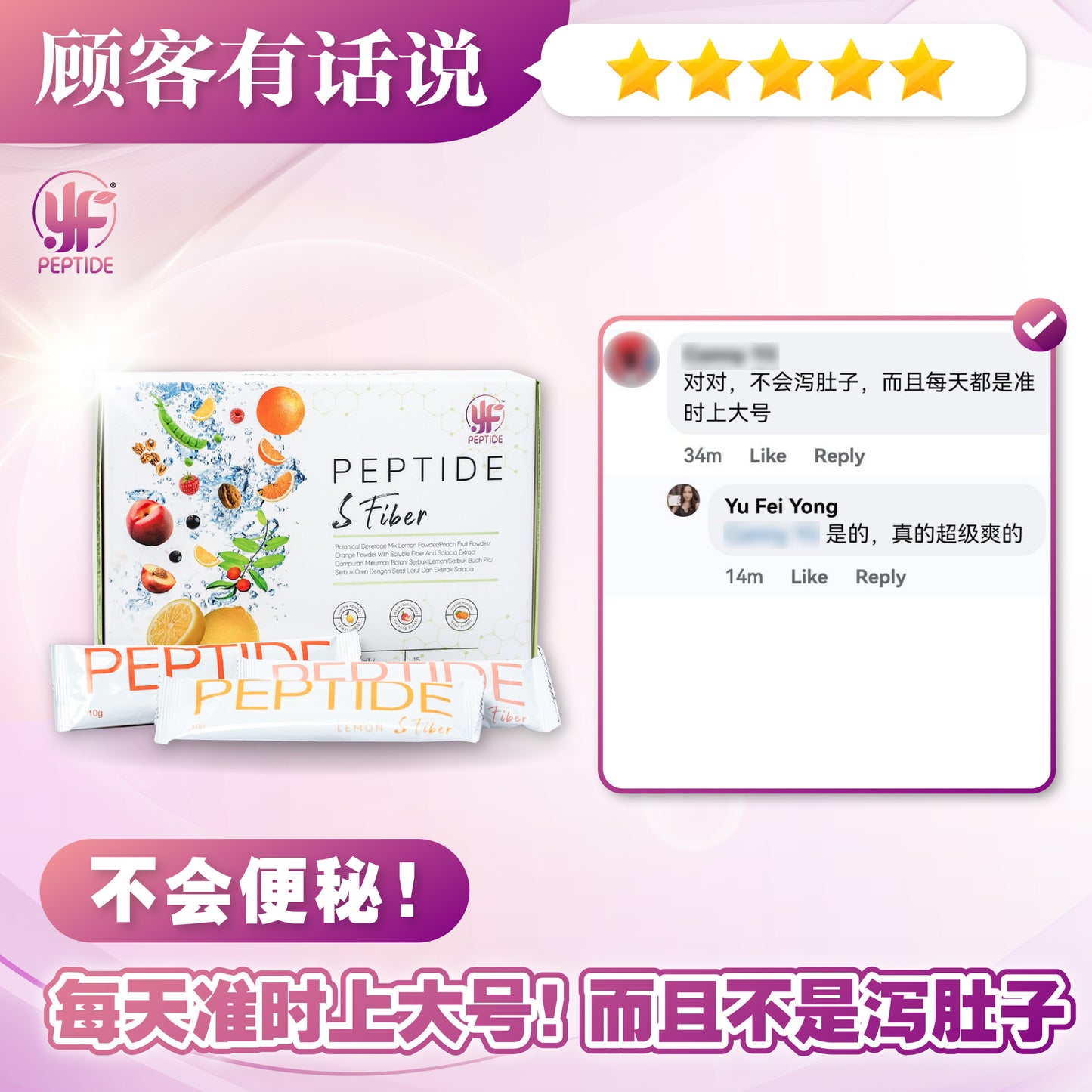 Peptide S Fiber